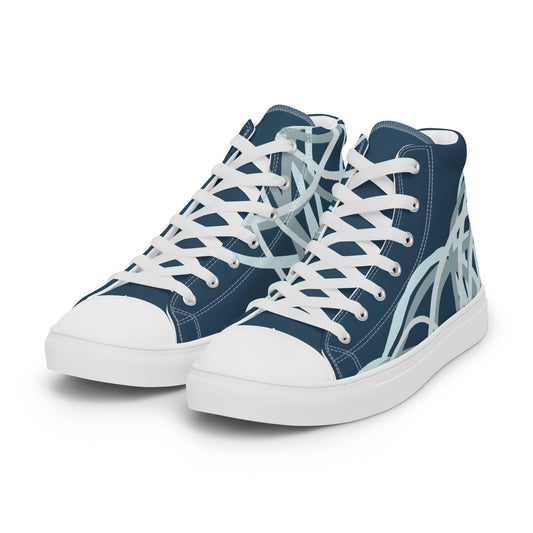 High Top Canvas Shoes- Men’s